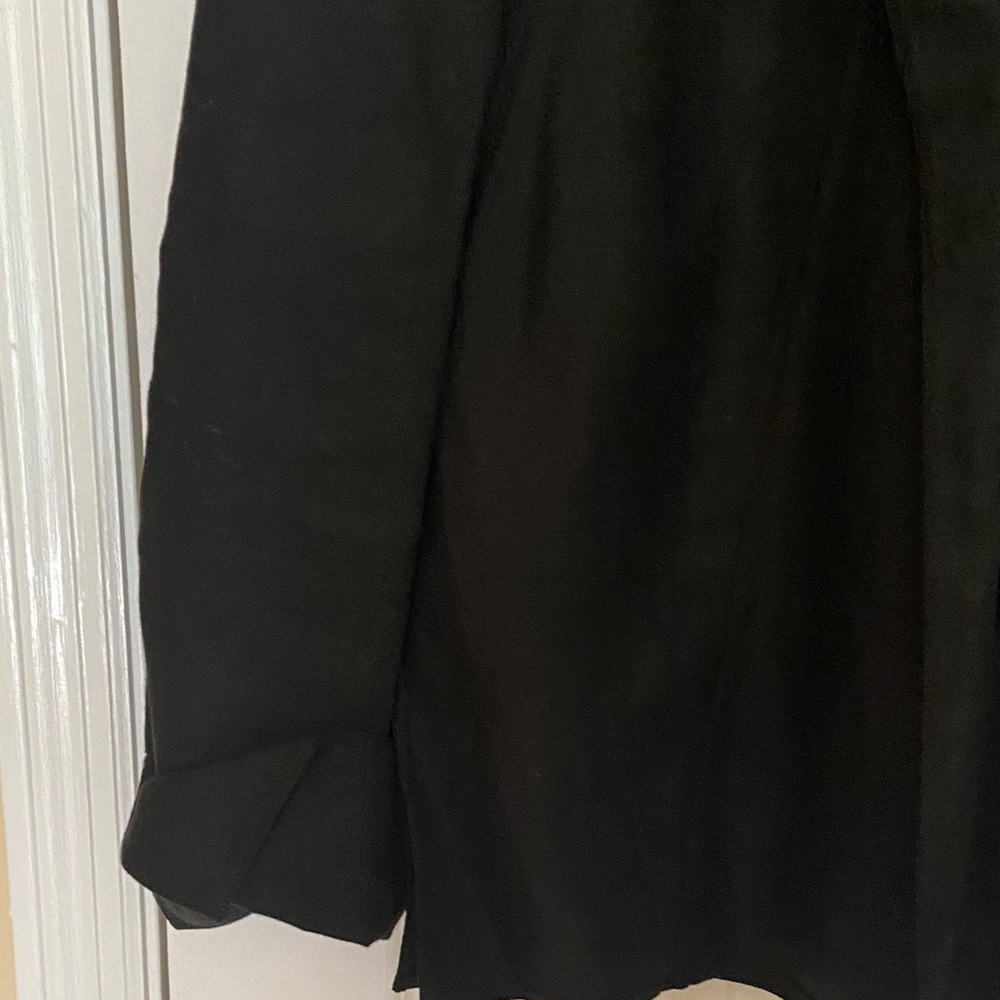 Vintage Linda Allard Ellen Tracy Classic Black Women's Blazer - Picture 6 of 11
